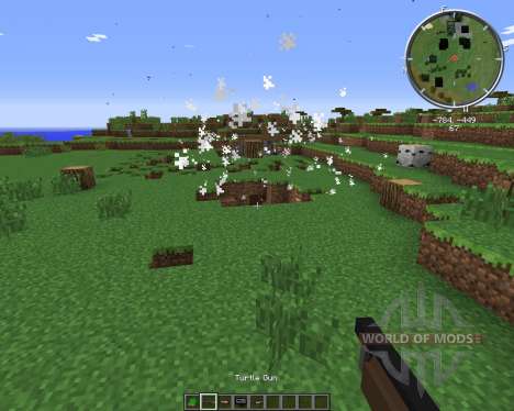 Turtle Gun para Minecraft