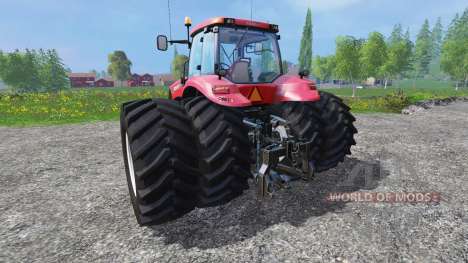 Case IH Magnum CVX 380 dynamic rear twin wheels para Farming Simulator 2015