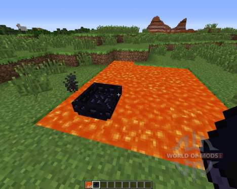 Obsidian Boat para Minecraft
