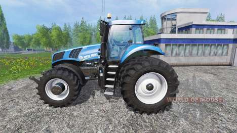 New Holland T8.320 with twin dynamic rear wheels para Farming Simulator 2015