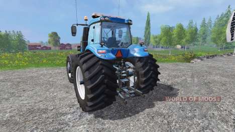 New Holland T8.320 600EVOX v1.11 blue para Farming Simulator 2015