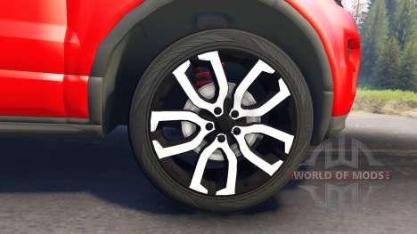 Range Rover Evoque para Spin Tires