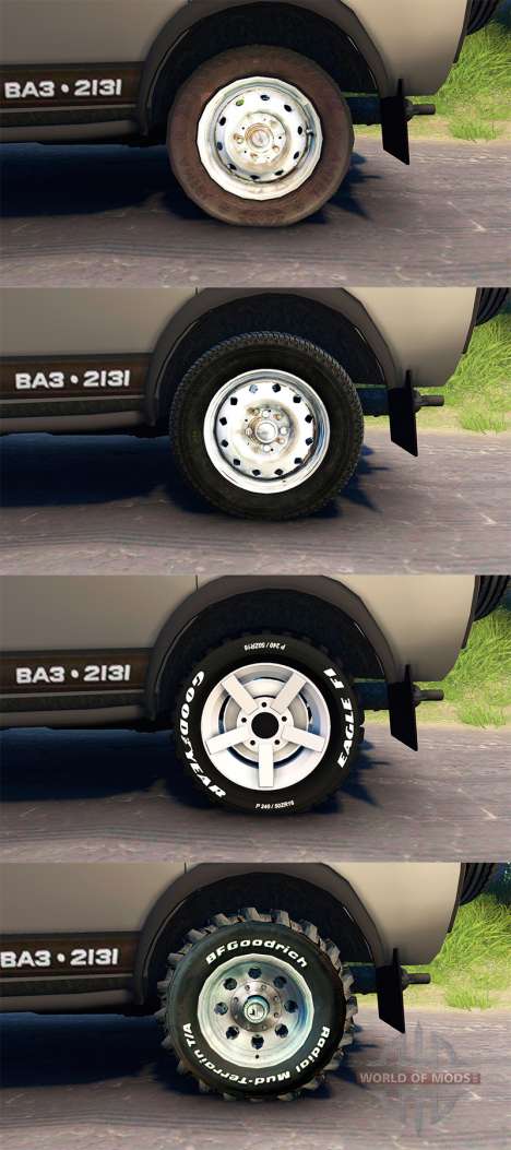 VAZ 2131 Niva para Spin Tires
