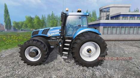 New Holland T8.320 600EVOX v1.11 blue para Farming Simulator 2015