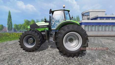 Deutz-Fahr Agrotron 7250 dynamic rear twin wheel para Farming Simulator 2015