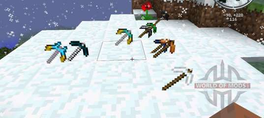 More Pickaxes para Minecraft