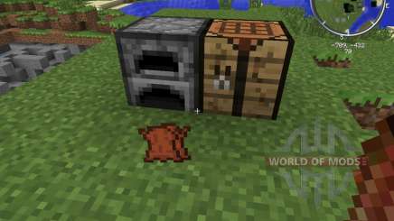 Rotten Flesh to Leather para Minecraft