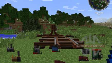 Rails of War Mod para Minecraft