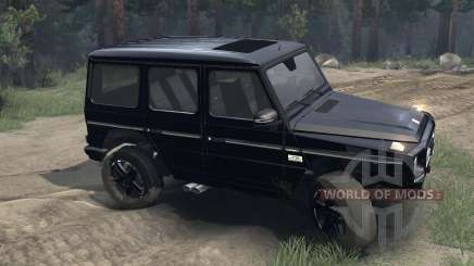 Mercedes G65 4x4 para Spin Tires