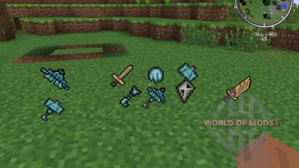 Gods Weapons para Minecraft