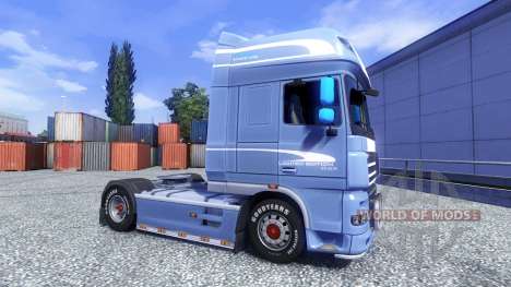 DAF XF 105 Blue Edition para Euro Truck Simulator 2