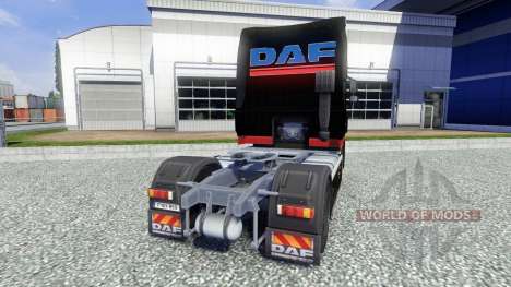 Pele Stocker Transporte para o DAF XF unidade de para Euro Truck Simulator 2