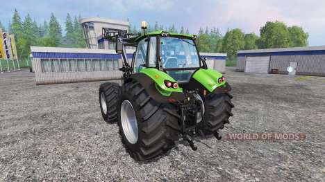 Deutz-Fahr Agrotron 7250 Forest King v2.0 green para Farming Simulator 2015