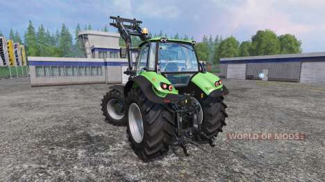 Deutz-Fahr Agrotron 7250 TTV v2.0 frontloader para Farming Simulator 2015