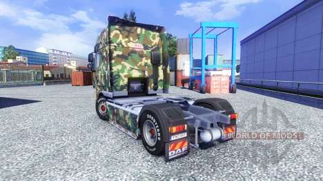 Pele Tarnmuster para o DAF XF unidade de tracion para Euro Truck Simulator 2