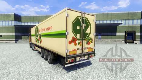 Pele AZ Kempen no trailer para Euro Truck Simulator 2