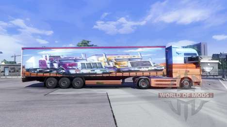 Pele Showtruck no caminhão HOMEM para Euro Truck Simulator 2