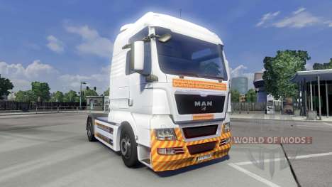 Pele Schwertransport no caminhão HOMEM para Euro Truck Simulator 2