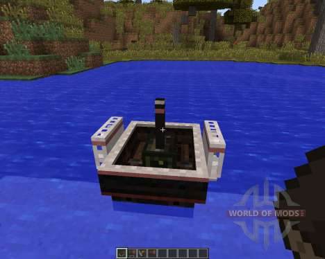 SteamBoat [1.7.2] para Minecraft