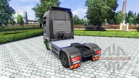 Pele TimberWolves no caminhão HOMEM para Euro Truck Simulator 2
