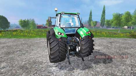 Deutz-Fahr Agrotron 7250 single wheels v1.3 para Farming Simulator 2015