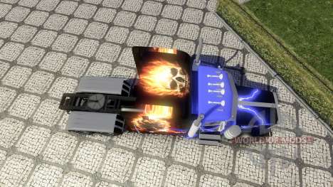 Peterbild 379 new skin para Euro Truck Simulator 2