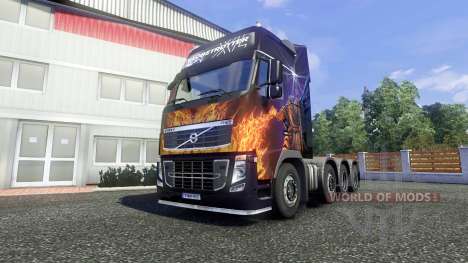 Volvo FH16 8x4 v2.0 super control para Euro Truck Simulator 2