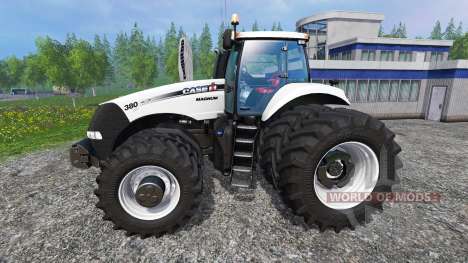 Case IH Magnum CVX 320 Dynamic8 white para Farming Simulator 2015