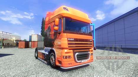 A Lowe pele para o DAF XF unidade de tracionamen para Euro Truck Simulator 2