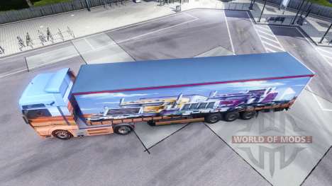 Pele Showtruck no caminhão HOMEM para Euro Truck Simulator 2