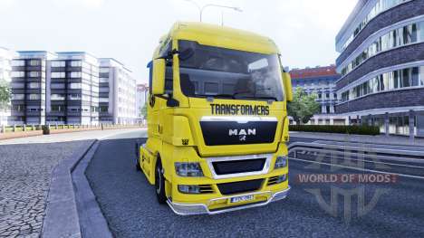 Pele Transformadores no caminhão HOMEM para Euro Truck Simulator 2