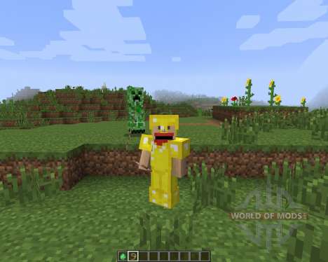 Tameable (Pet) Creepers [1.7.2] para Minecraft