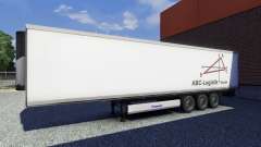 Pele ABC Logística semi-reboque para Euro Truck Simulator 2