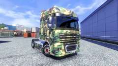 Pele Tarnmuster para o DAF XF unidade de tracionamento para Euro Truck Simulator 2