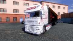 Pele Patrick Vogtt para o DAF XF unidade de tracionamento para Euro Truck Simulator 2