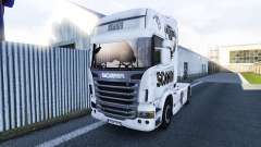 O Scania V8 pele para o Scania truck para Euro Truck Simulator 2
