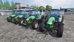 Deutz-Fahr 5110 TTV and 5130 TTV para Farming Simulator 2015