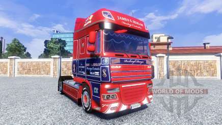 A pele de James S. Hislop para DAF unidade de tracionamento para Euro Truck Simulator 2