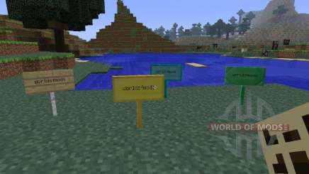 MoarSigns [1.6.4] para Minecraft