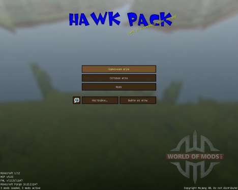 HawkPack [32x][1.7.2] para Minecraft