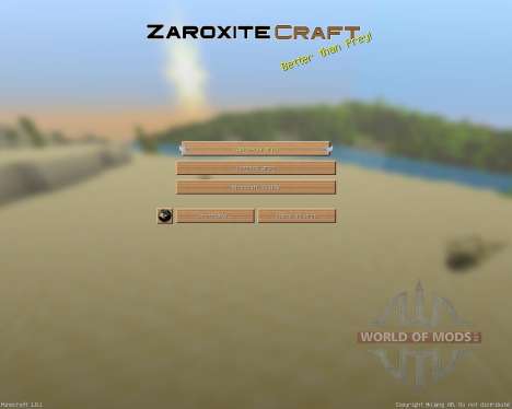 Zaroxite Craft [32x][1.8.1] para Minecraft