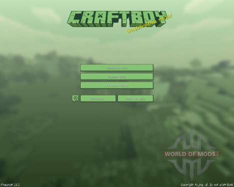 CraftBoy Green [16x][1.8.1] para Minecraft