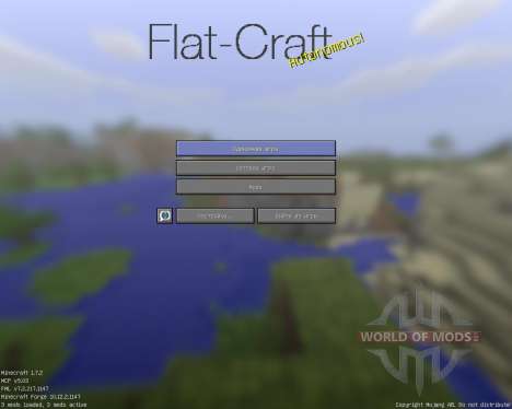 Flat-Craft [32x][1.7.2] para Minecraft