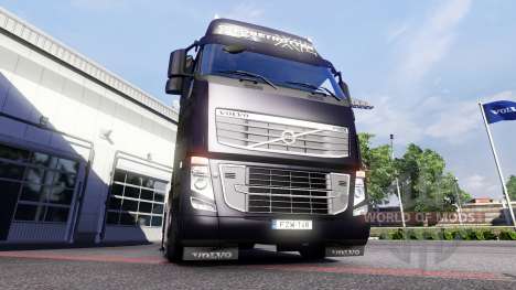 Novas luzes e lama retalhos da Volvo para Euro Truck Simulator 2