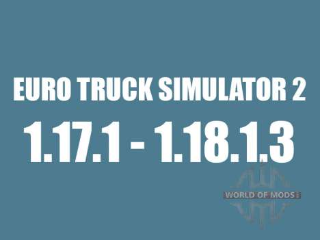 Patch 1.17.1 para 1.18.1.3 para Euro Truck Simulator 2