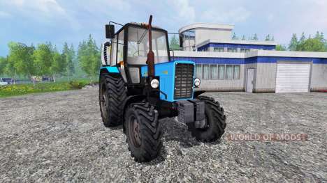 MTZ-82.1 de Belarusian v2.0 para Farming Simulator 2015