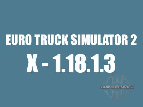 Patch 1.8.1.3 para Euro Truck Simulator 2