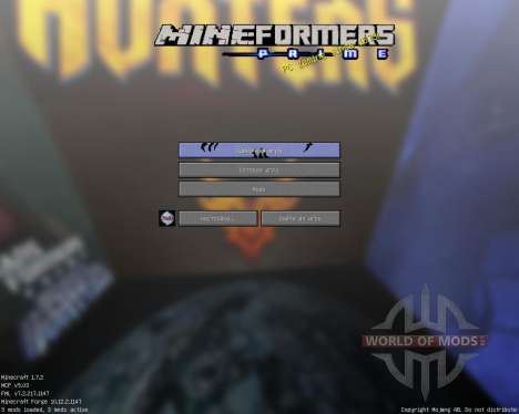 Transformers [16x][1.7.2] para Minecraft