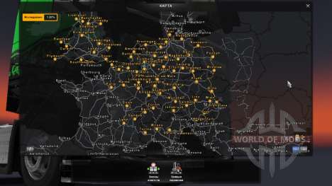 Mapa Da Europa - Mario Mapa para Euro Truck Simulator 2