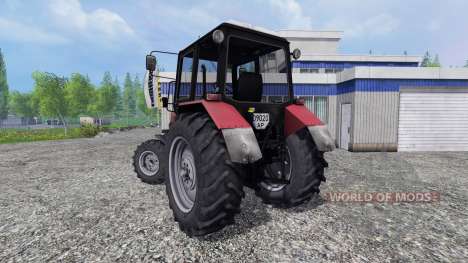 MTZ-Bielorrússia 1025 v2.0 [red] para Farming Simulator 2015